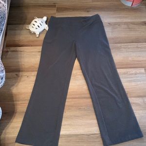 New Directions Tummy Control   gray jogger pants Size large